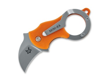Fox Knives Mini-Ka Orange Sandblasted