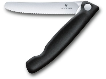 Victorinox Swiss Classic Foldable Paring Knife - black