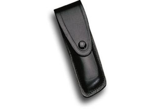 B&ouml;ker Leder-Etui - schwarz - schmal