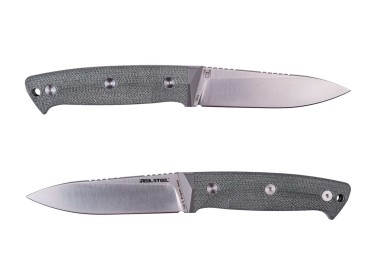 Real Steel Black Thorn Green Micarta