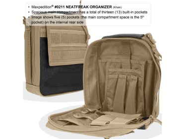 Maxpedition NeatFreak Organizer - schwarz