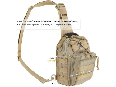 Maxpedition Remora Gearslinger - schwarz