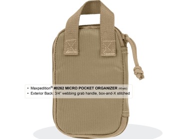 Maxpedition Micro Pocket Organizer - schwarz