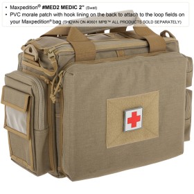 Maxpedition Medic Patch - gross - arid