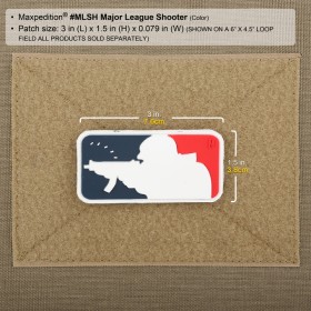 Maxpedition Major League Shooter Patch - arid