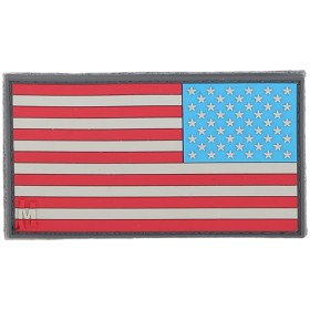 Maxpedition Reverse USA Flag Patch Large - full color