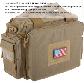 Maxpedition USA Flag Patch Large - arid