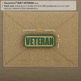 Maxpedition VETERAN Patch - arid