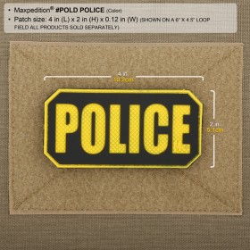 Maxpedition POLICE Identification Patch - full color