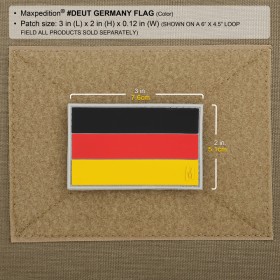 Maxpedition Germany Flag Patch - full color
