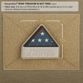 Maxpedition Freedom Is Not Free Patch - arid