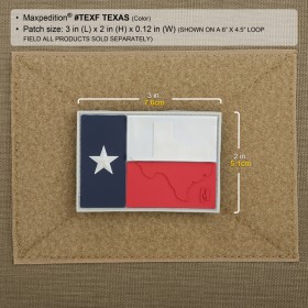 Maxpedition Texas Flag Patch - full color