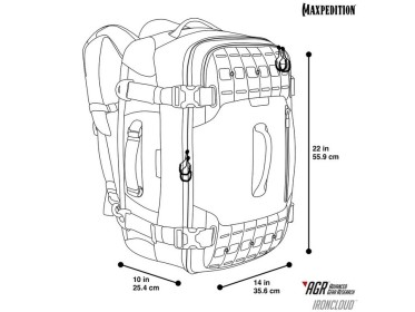 Maxpedition Ironcloud - schwarz