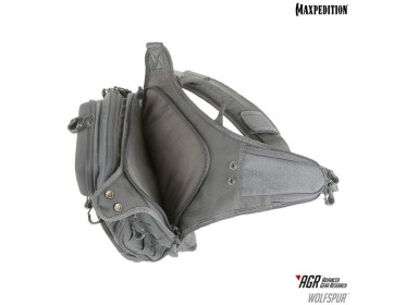 Maxpedition Wolfspur Crossbody Shoulder Bag v2.0 - schwarz