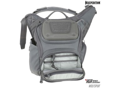 Maxpedition Wolfspur Crossbody Shoulder Bag v2.0 - schwarz