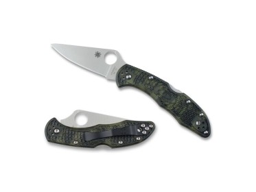 Spyderco Delica 4 Zome Green