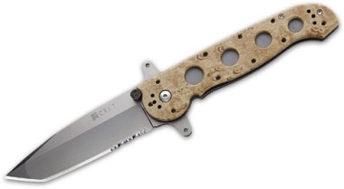 CRKT M16-14 Desert Camo - ½ Wellenschliff