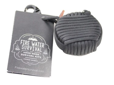 Fire Water Survival Aegis Wrapped - black