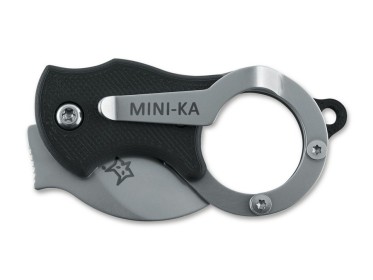 Fox Knives Mini-Ka Black Sandblasted
