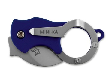 Fox Knives Mini-Ka Blue Sandblasted