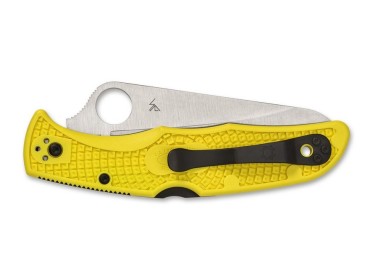 Spyderco Pacific Salt 2 Yellow Serrated