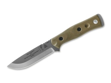 TOPS B.O.B. Fieldcraft Green Micarta