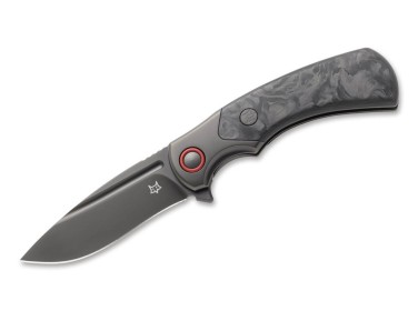 Fox Knives 40° Anniversary Knife Marble Carbon Titan Black