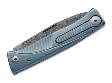 LionSteel Thrill Damascus Blue