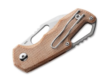 MKM Isonzo M390 Clippoint Micarta Natural