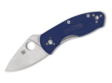 Spyderco Ambitious Lightweight CPM-S35VN Blue PlainEdge