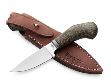 LionSteel Willy Micarta Green