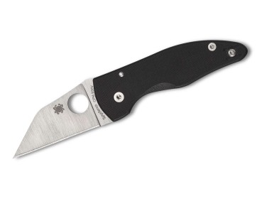 Spyderco MicroJimbo G10 Black PlainEdge