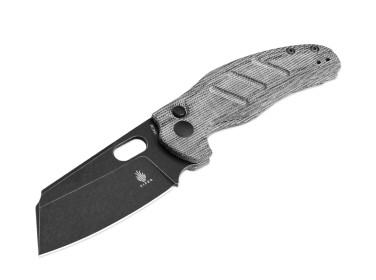 Kizer Sheepdog C01C Micarta Black Button Lock