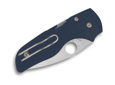 Spyderco Lil Native CPM SPY27 FRN Blue PlainEdge