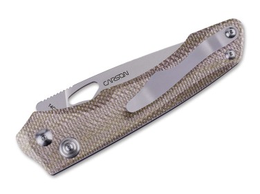 Real Steel Griffin Pro Micarta Green Stonewash