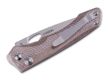 Real Steel Griffin Pro Micarta Natural Stonewash