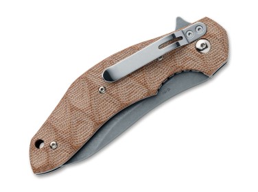 Fox Knives Flipper Natural Micarta