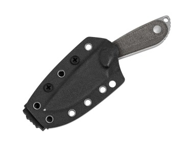 Kizer Drop Bear Burlap Micarta