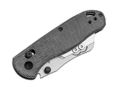 Kizer Drop Bear Utility Grey Micarta
