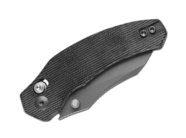 Kizer Mini Bulldog Grey Micarta