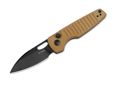 Kizer Parakeet Brown Micarta
