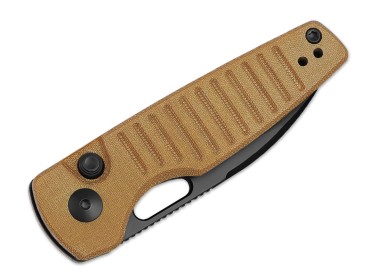 Kizer Parakeet Brown Micarta