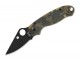 Spyderco Para 3 Camo Black Blade
