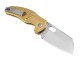 Kizer Sheepdog C01C Brass Button Lock