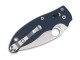 Spyderco Manix 2 CPM SPY27 G10 Blue PlainEdge