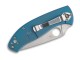 Spyderco Tenacious R.I.L. Blue Titanium PlainEdge