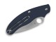 Spyderco UK Penknife Cobalt Blue G10 CPM-SPY27 PlainEdge