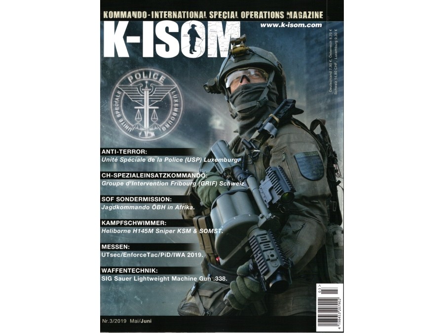 K-ISOM Ausgabe 6/2019 – November/Dezember – Fallschirmjäger, Fernspäher & SEK – Fachmagazin Für Spezialeinheiten
