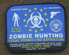 JTG Zombie Hunting Rubber Patch